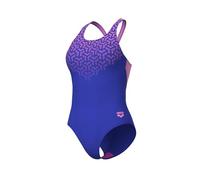 Arena - Women's Kikko V Swimsuit V Back Graphic - Badeanzug, Gr. XS 34, blau (Indaco/Orchid)