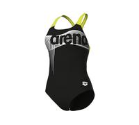 arena Badeanzug Damen arena Wake Swim Pro-Back 36 BLACK-SOFT GREEN