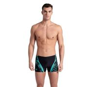 Arena - Swim Short Graphic - Badehose, Gr. S 5, schwarz (Black/Water)