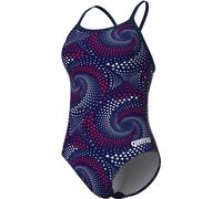 Arena FIREFLOW SWIMSUIT LIGHTDROP BACK Badeanzug für Damen, dunkelblau, größe 42