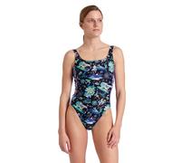 Arena Damen Women's Fun Planet Swimsuit U Back Badeanzüge, Black Multi, S EU