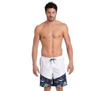 Arena Men's Fun Planet Bermuda Panel White-black-multi Größe: XL | Outlet | Herren | Weiß