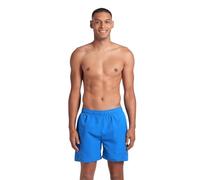 Arena Badehose Fundamentals Logo Boxer – recycelt, schnelltrocknend, Mesh-Slip – Blue China-Navy S