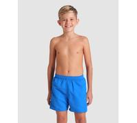 arena Boy's Jungen Fundamentals Logo R Beach Boxer Swim Trunks, Blue China-Navy, 8-9 Jahre