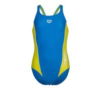 Arena G THRICE JR SWIM PRO BACK ONE 140 BLUE CHINA-SOFT GREEN-WHITE