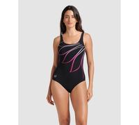 Arena Giorgia Squared Back C Cup Damen Badeanzug, schwarz 50