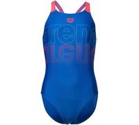 Arena GIRL"S SWIMSUIT V BACK GRAPHIC weiß weiß, 140