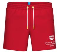 Arena GRAPHIC BEACH SHORT Herren-Strandshorts, rot, größe M