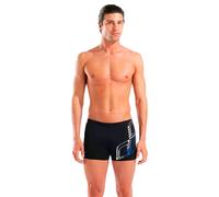 Arena Herren Badehose Graphic Swim Short 010793-508 5 Black-Royal