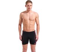 Arena Graphic Swim Mid Jammer Herren Tights, schwarz 8
