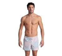 arena Badeshorts 36,5 cm Herren arena Water Print Allover Multiprints L WHITE-PURPLE BLUE MULTI