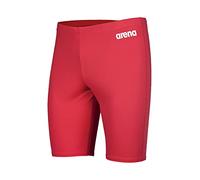 Arena Swimwear Badehose Team Jammer MaxLife Eco schnelltrocknend chlorbeständig UPF 50+ Rot/Weiß