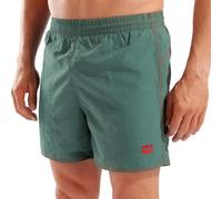 ARENA Herren Badehose Badeshorts Beachwear Badeboxer Freizeitshort Bywayx R, Farbe:Grün, Größe:XL, Artikel:-641 sage/red