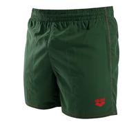 ARENA Herren Badehose Badeshorts Beachwear Badeboxer Freizeitshort Bywayx R, Farbe:Grün, Wäschegröße:XL, Artikel:-641 sage/red