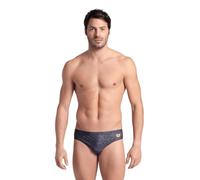 ARENA Herren Badehose Badeslip Schwimmhose Camo Kikko Swim Briefs, Farbe:Schwarz, Artikel:-550 Black Multi, Größe:5