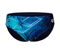 ARENA Herren Badehose Badeslip Schwimmhose Funny Spot Swim Briefs, Farbe:Navy, Artikel:-780 Navy Multi, Größe:10