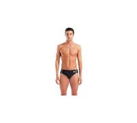 Badehose ARENA "M ARENA SWIM BRIEFS", Herren, Gr. 5M, N-Gr, schwarz, sage, Obermaterial: 80% Polyamid, 20% Elasthan, Badehosen Badehose (41994202-5) schwarz, sage