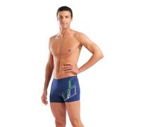 Arena Herren Badehose Graphic Swim Short 010793-708 5 Navy-Multi