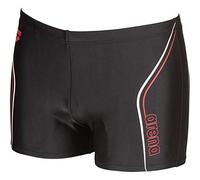 Arena Herren Badehose Straightline Short 002560-541 4 BLACK-RED-WHITE
