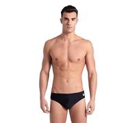 ARENA Herren Badehose Schwimmhose Dreiecksbadehose Icons Swim Brief Solid, Farbe:Schwarz, Wäschegröße:3XL, Artikel:-510 Black/White