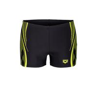 Arena Herren Badehose SWIM SHORT GRAPHIC 007621-560 5 Black-Soft Green