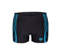 Arena Herren Badehose SWIM SHORT GRAPHIC 007621-580 9 Black-Turquoise