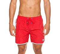 arena Herren Badehose Team Stripe (Schnelltrocknend, UV-Schutz UPF 50+, Chlorresistent, Kordelzug)