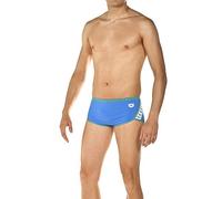 arena Herren Badehose Team Stripe (Schnelltrocknend, UV-Schutz UPF 50+, Chlorresistent, Kordelzug), Pix Blue-Persian Green (816), 9