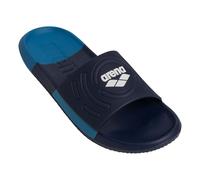 ARENA Herren Badeschlappen Badepantoletten Poolsandalen Urban Active Badeschuhe, Farbe:Blau, Artikel:-200 Navy-White-Turquoise, Schuhgröße:EUR 45