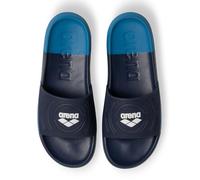 ARENA Herren Badeschlappen Badepantoletten Poolsandalen Urban Active Badeschuhe, Farbe:Blau, Artikel:-200 Navy-White-Turquoise, Schuhgröße:EUR 41