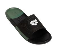 ARENA Herren Badeschlappen Badepantoletten Poolsandalen Urban Active Badeschuhe, Farbe:Schwarz, Artikel:-100 Black-sage-sage, Schuhgröße:EUR 48