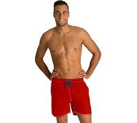Arena Herren Badehose Fundamentals Solid Boxer 40515-470 M Fluo Red-Shark