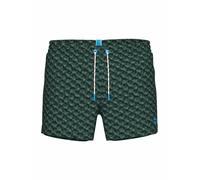ARENA Herren Badeshort Water Prints dunkelgrün | XL