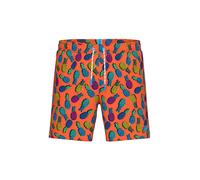ARENA Herren Badeshorts Beach Boxer Allover orange | S