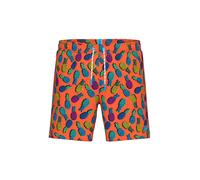 ARENA Herren Badeshorts Beach Boxer Allover orange | XL