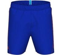 ARENA Herren Badeshorts FUNDAMENTALS LOGO BOXER NEON BLUE-TEAM ORANGE - Gr. - XL