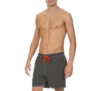 Arena Herren Badeshort Fundamentals Solid Boxer 40515-54 S Asphalt/Red