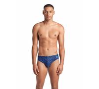 ARENA Herren Badeslip Allover dunkelblau | 54