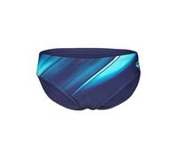 Badehose ARENA "M ARENA LIGHT SWIM BRIEFS", Herren, Gr. 9 (XXXL), N-Gr, navy, multi, Obermaterial: 80% Polyamid, 20% Elasthan, Badehosen Badehose (18321803-9) navy, multi