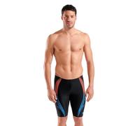 Arena Herren Feel Men's Blast Swim Jammer Knee-Length Swimsuit Sports Pool Bathing Suit Badehose, Schwarz, 50