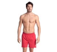Arena Herren Fundamentals Logo Boxer Swim Trunks, Red-White, XXL EU
