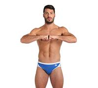 ARENA Herren Icons Badehose Solid Badeanzug Schwimm-Slips, Royal/Weiß, 7