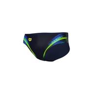 Arena Herren Mens Breath Swim Briefs, Navy-Multi, 8 EU
