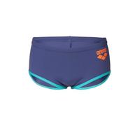 ARENA Herren One Men's Big Logo Low-Waist Swim Short Pool Practice Athletic Swimsuit Schwimm-Slips, Future Dusk/Water, 38