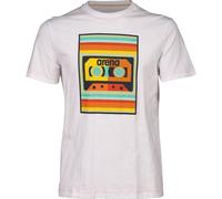 ARENA Herren Shirt MEN'S T-SHIRT SOLID COTTON (006390) M WHITE-MUSIC 103