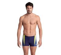 Arena Herren Threefold Short Swim Trunks, Navy-Grey Blue-Soft Green, 5 DE