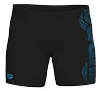 Arena Feel Graphic Swim Mid Jammer Badehose schwarz blau - 85