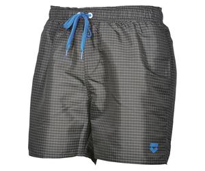 Arena Herren Yarn Dyed Badeshort Schwimmhose schwarz-weiß-blau S