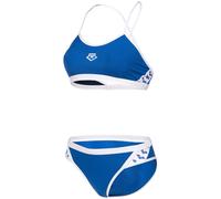 Arena Icons Bikini Cross Back Royal/Weiß L - UK36
