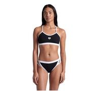 Arena Icons Bikini für Damen chlorbeständig und schnelltrocknend, Farbe:Schwarz, Größe:36